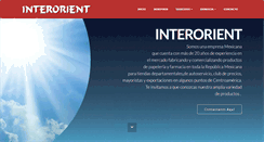 Desktop Screenshot of interorient.com.mx